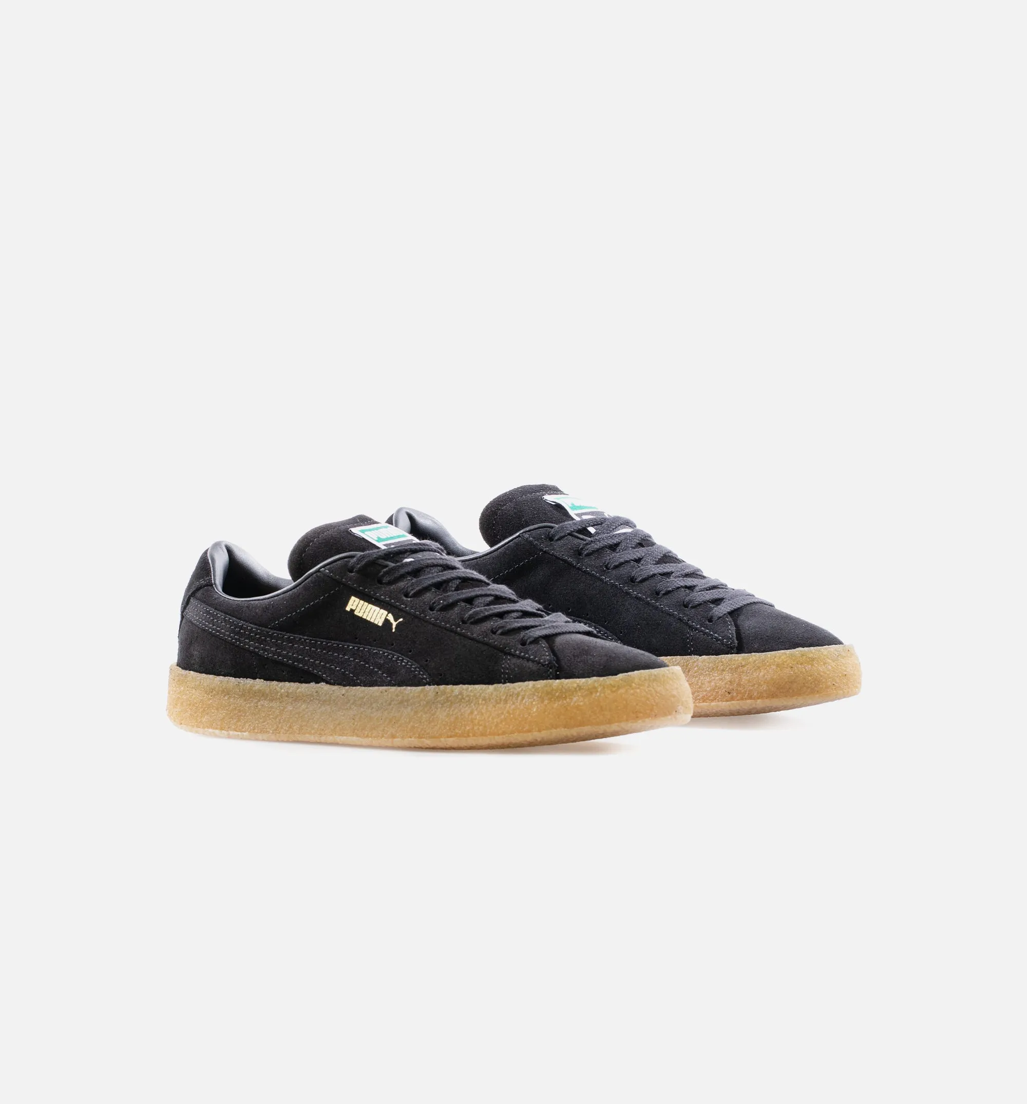 Suede Crepe Mens Lifestyle Shoe - Black/Brown