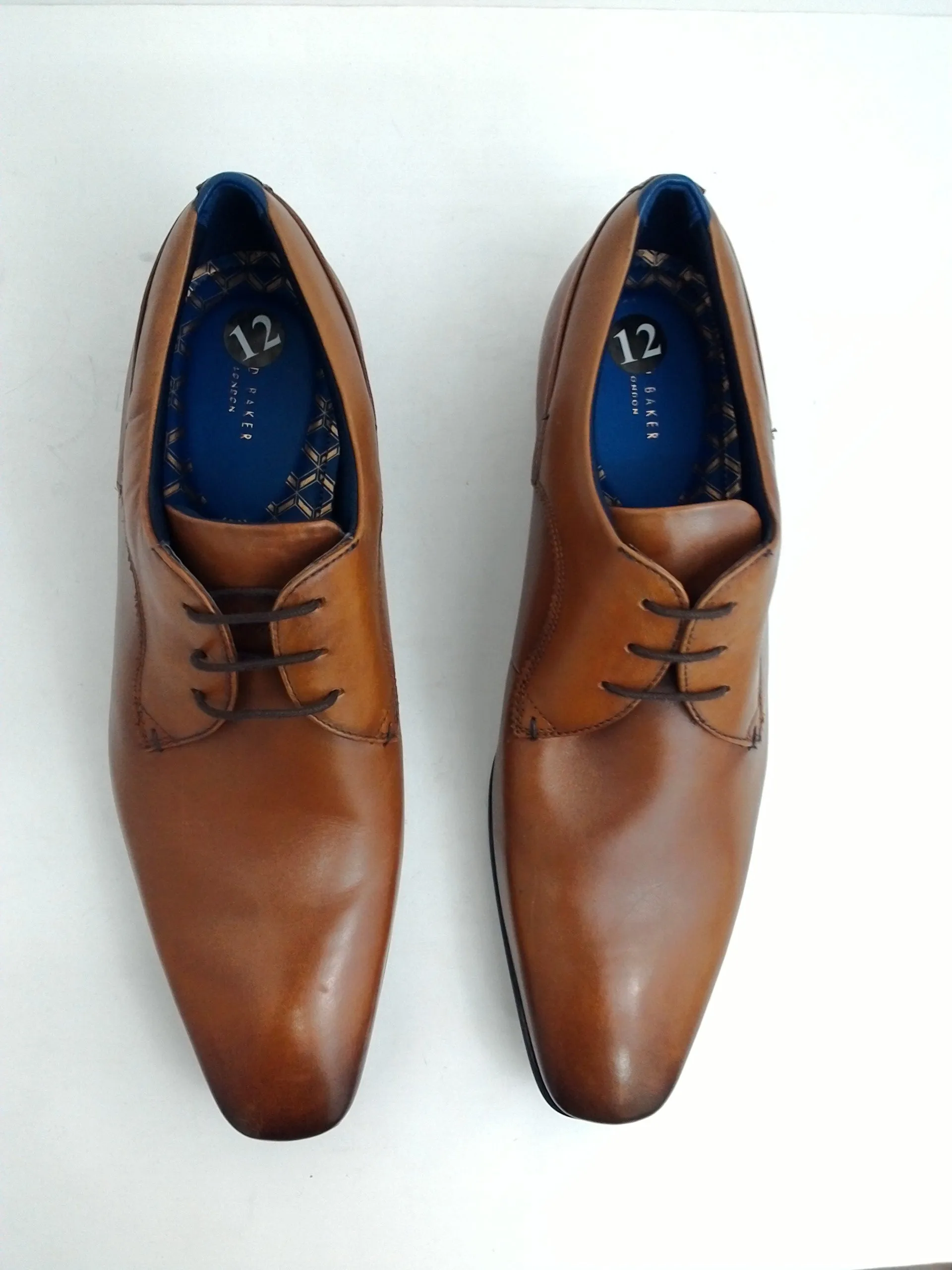 Ted Baker London Men's Tifir Brown Oxford Size 12