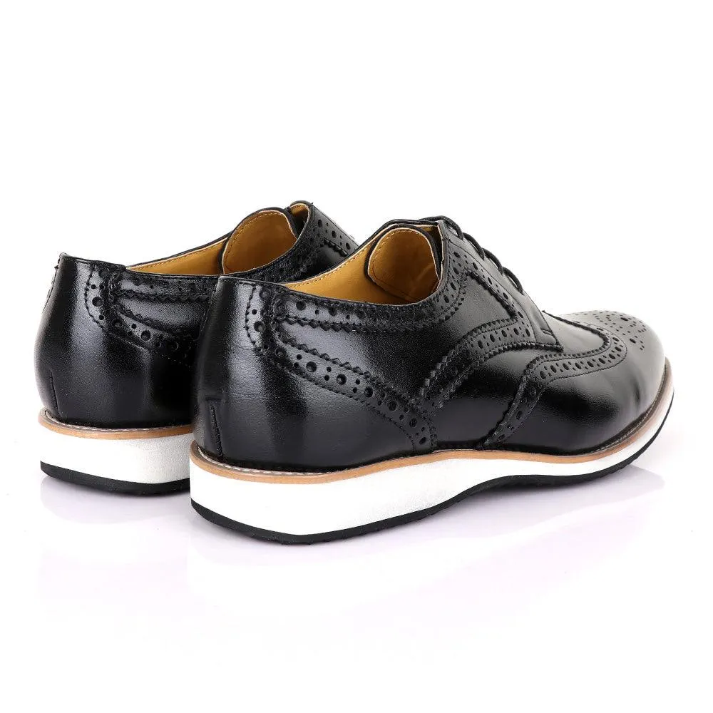 Terry Taylors Classic Oxford Black Leather shoe