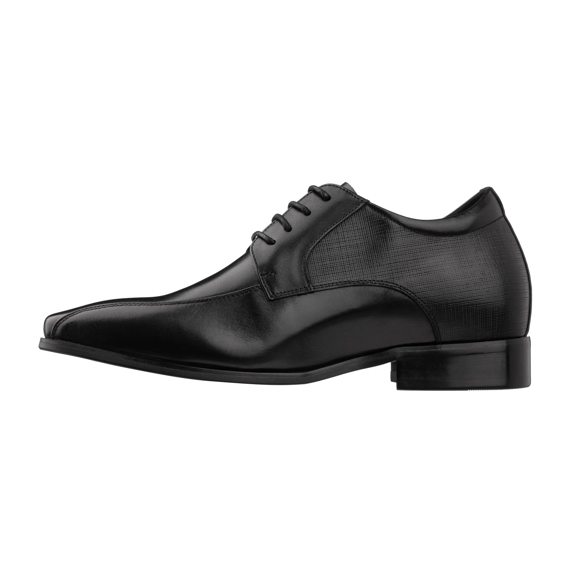 TOTO - Y6363 - 2.2 Inches Taller (Black) - Dress Oxford