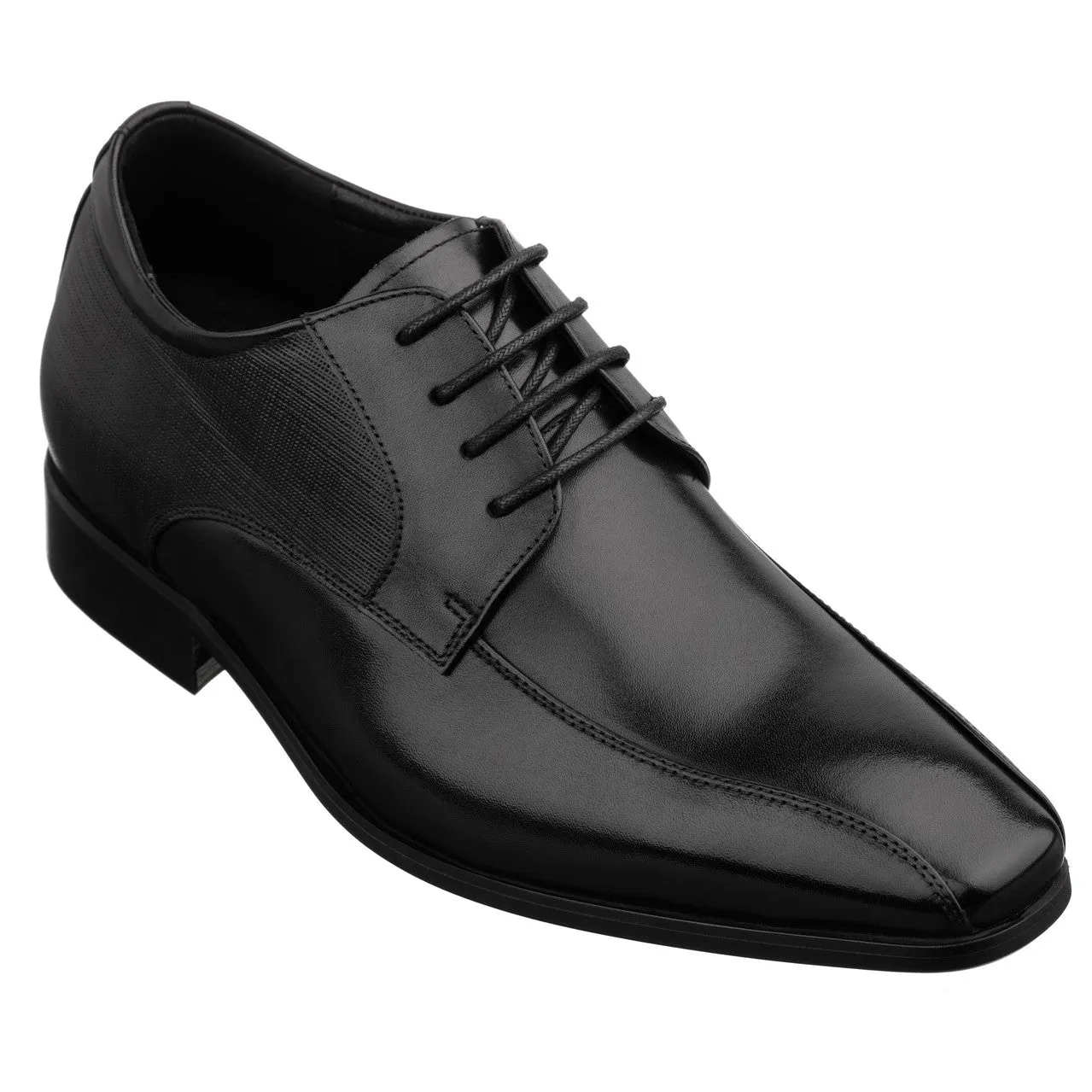 TOTO - Y6363 - 2.2 Inches Taller (Black) - Dress Oxford