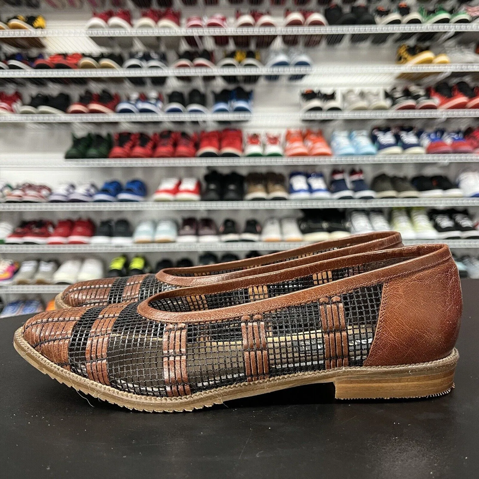 Vaneli Tan Brown Women's Flats Round Toe Size 7M