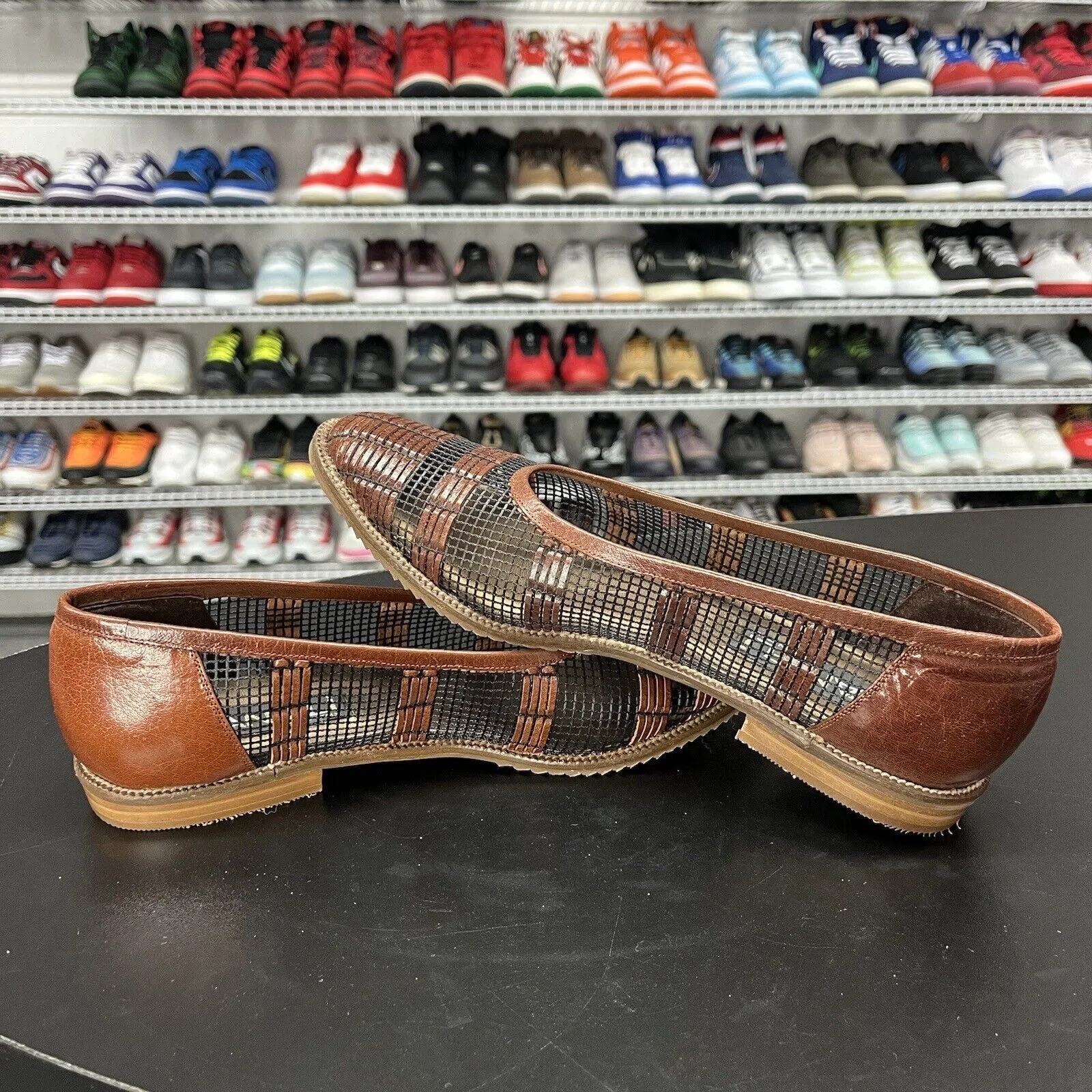 Vaneli Tan Brown Women's Flats Round Toe Size 7M