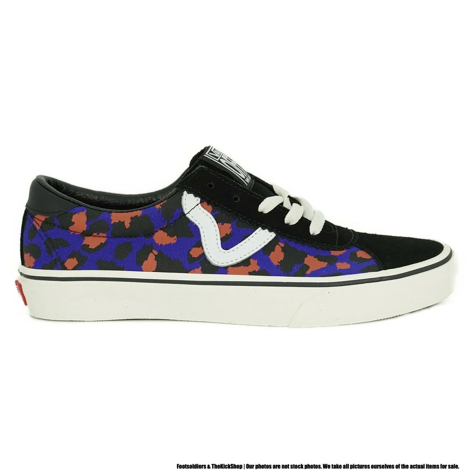 VN0A4BU6XNE1 VANS Sport Leopard (Black) Men Size 7 | Women Size 8.5