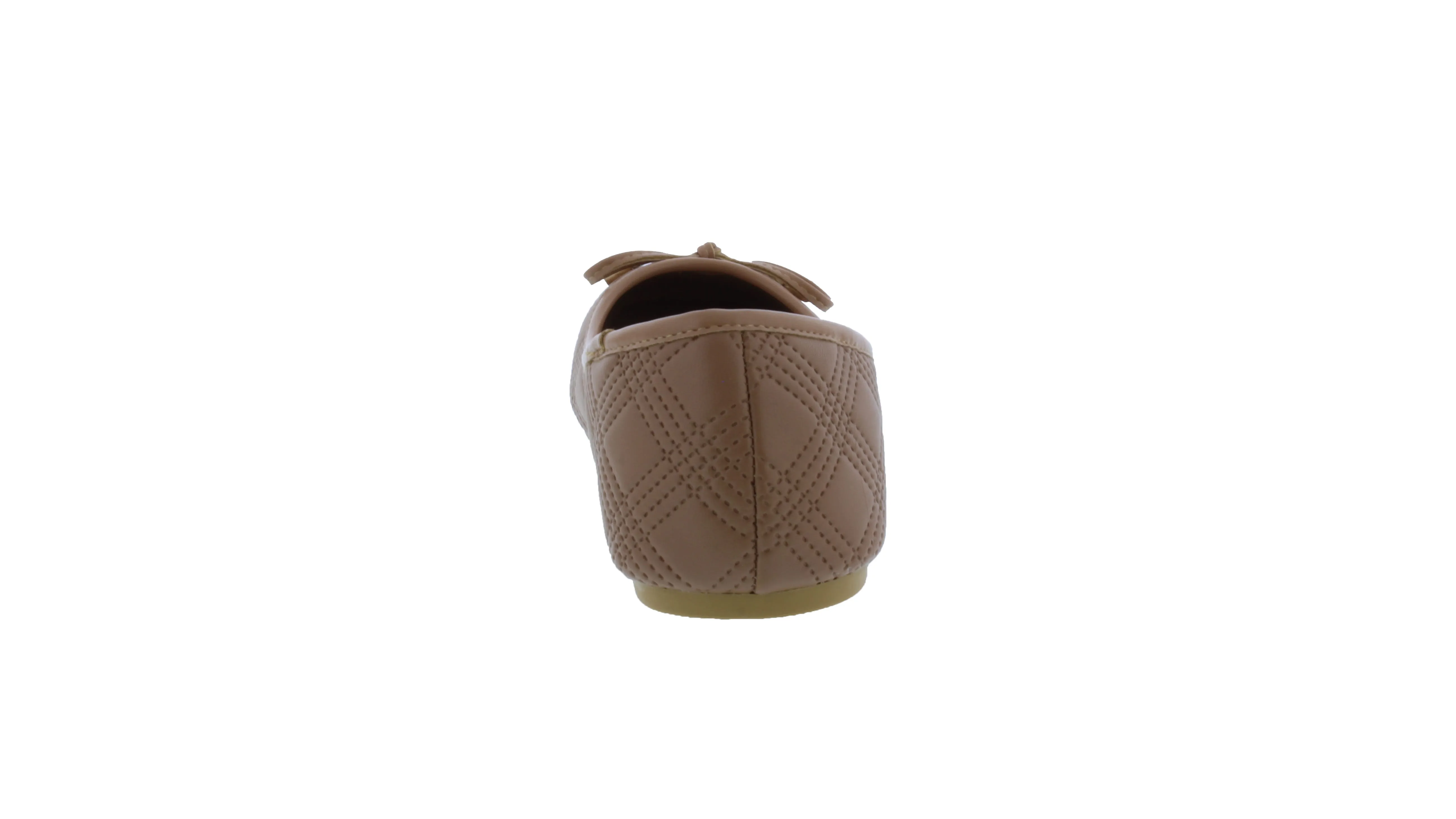 Women Quilted Flat with Rounded Tip