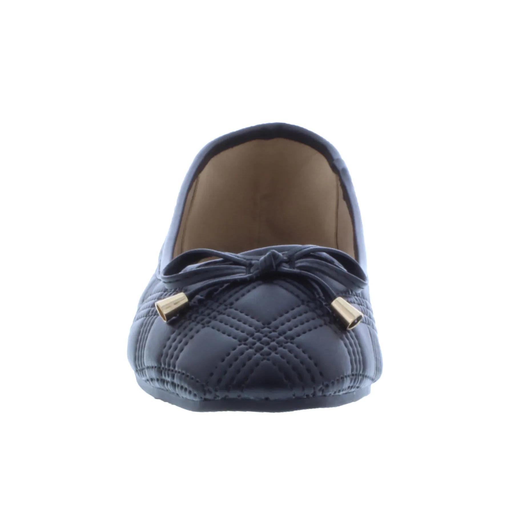 Women Quilted Flat with Rounded Tip