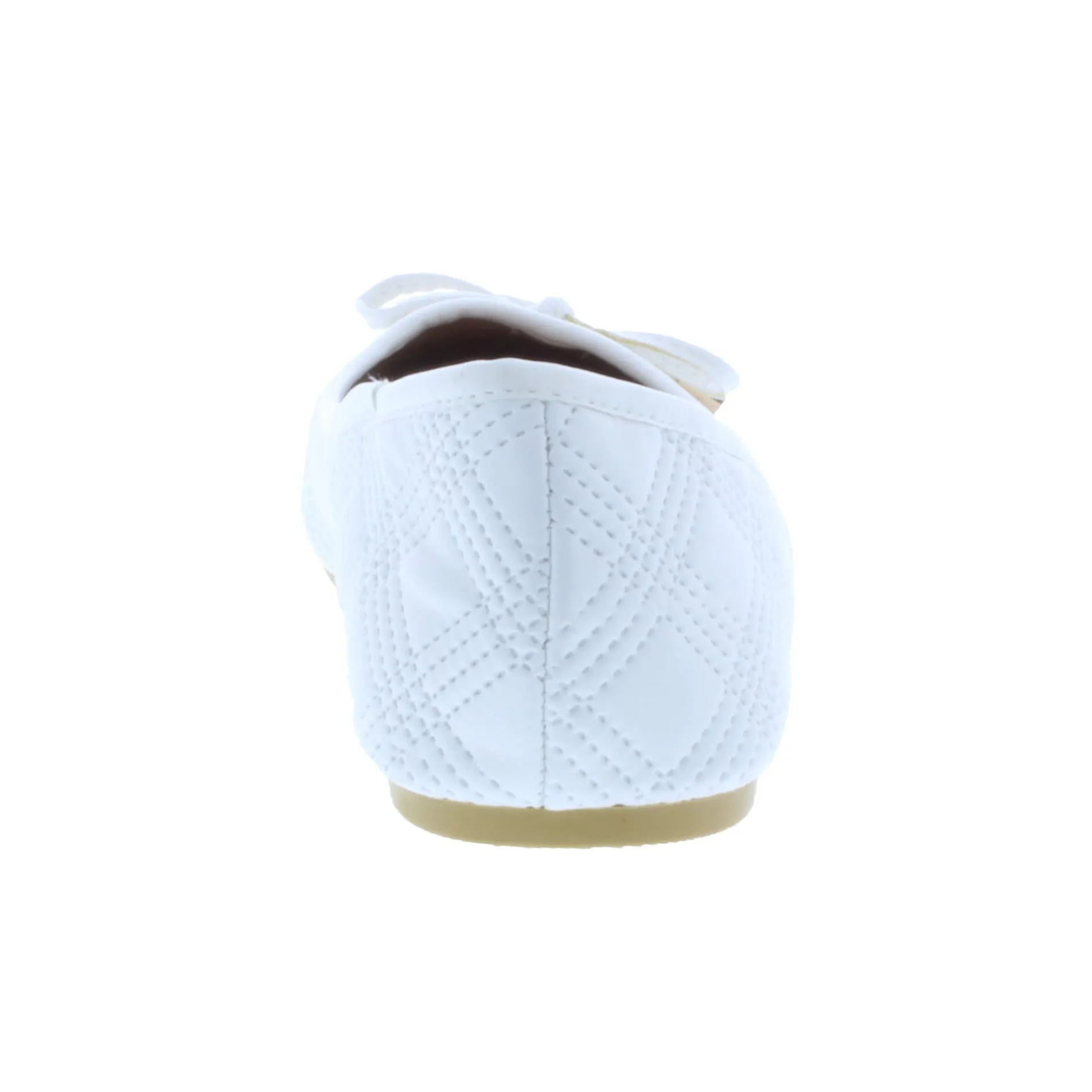 Women Quilted Flat with Rounded Tip