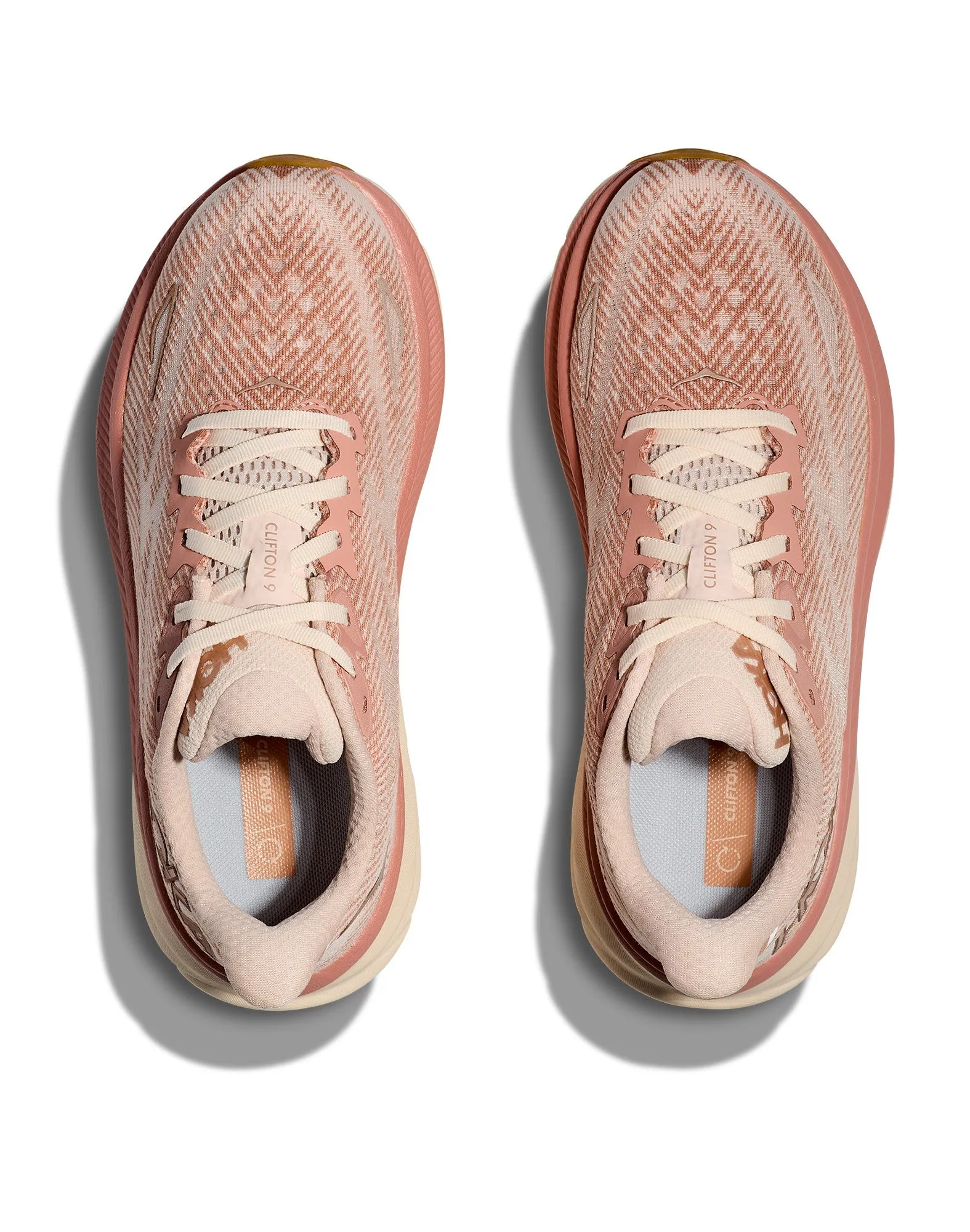 Women's Hoka Clifton 9 Sandstone / Cream