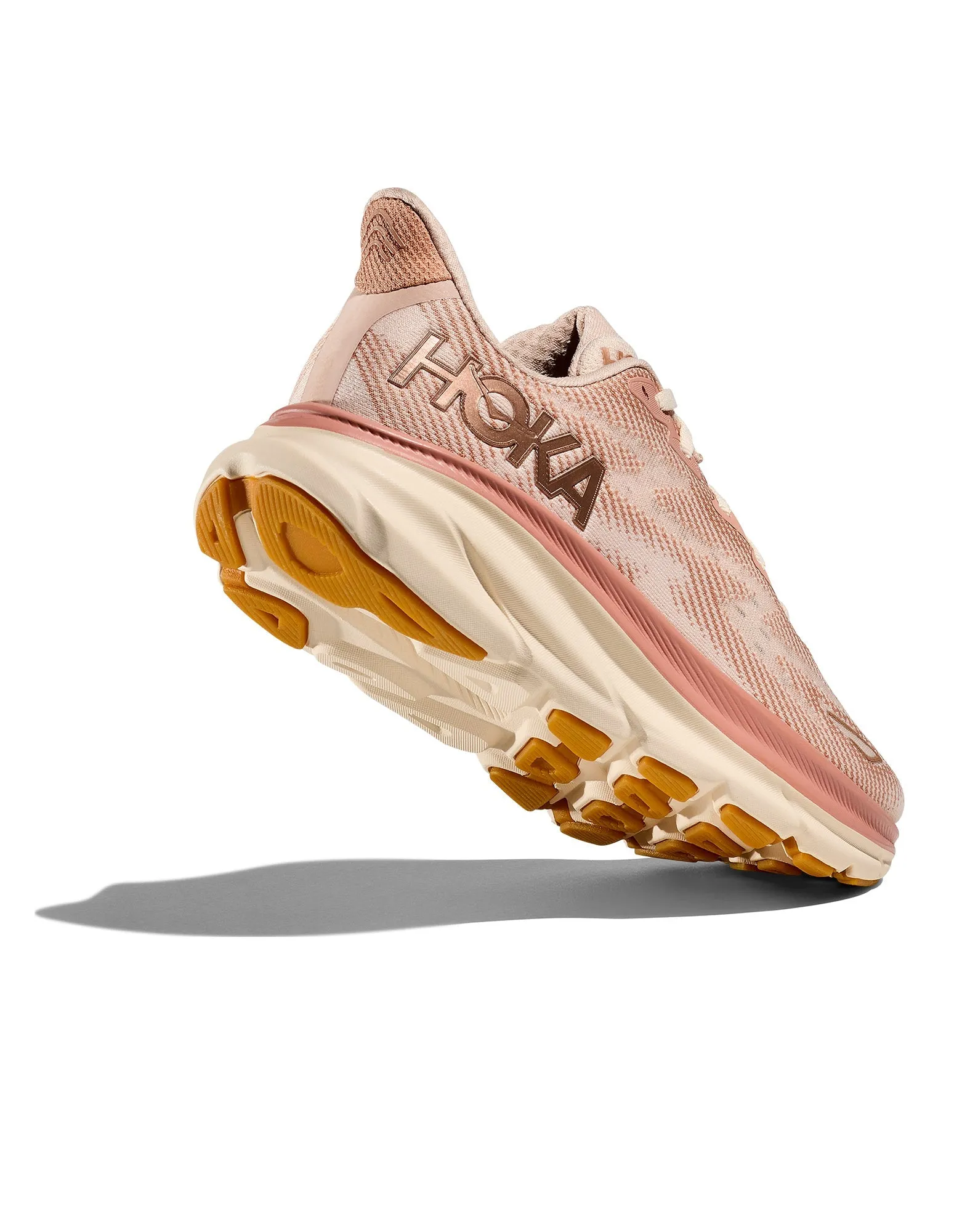 Women's Hoka Clifton 9 Sandstone / Cream