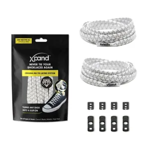 XPAND LACES WHITE REFLECTIVE