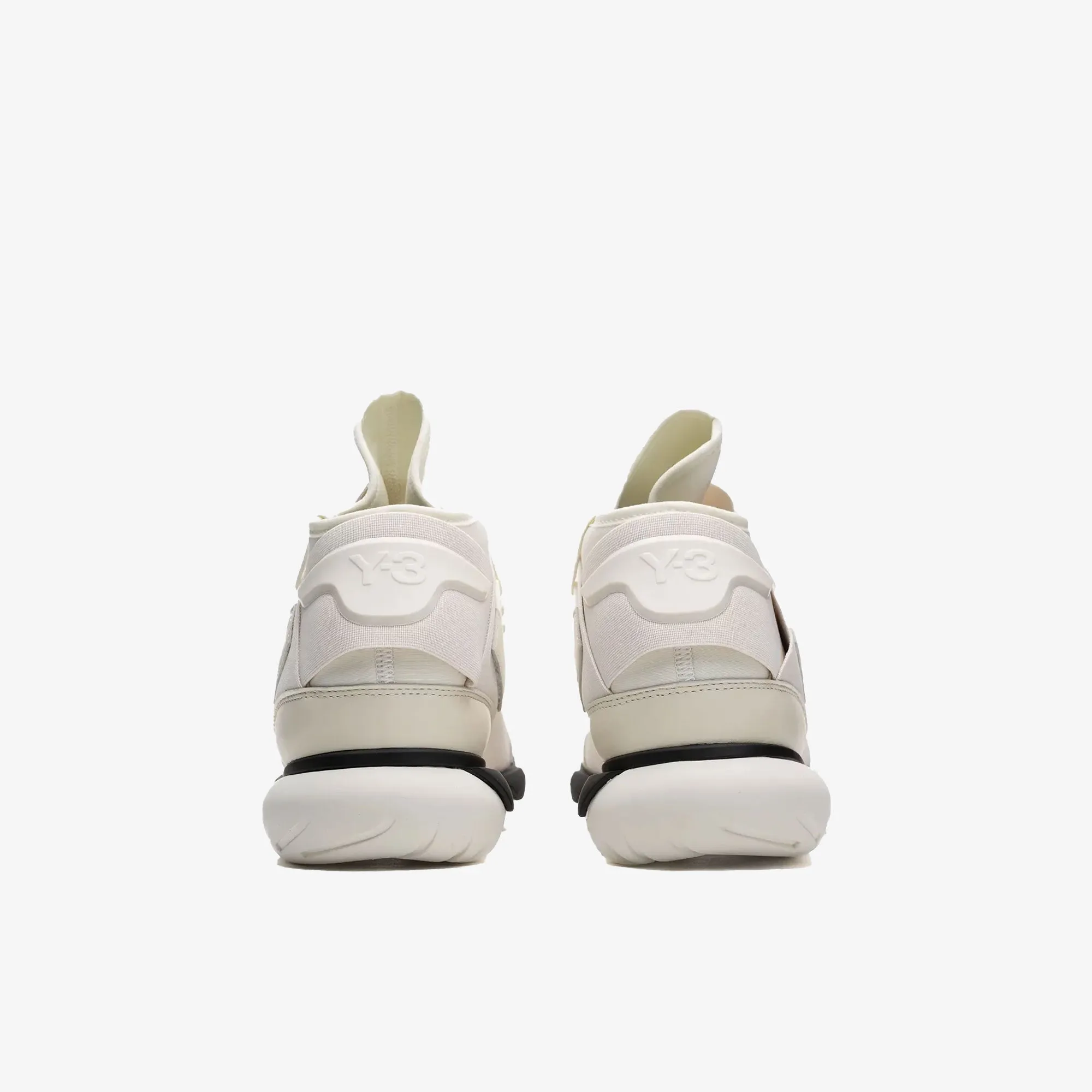 Y-3 | QASA  { OFF WHITE/CREAM WHITE/BLACK